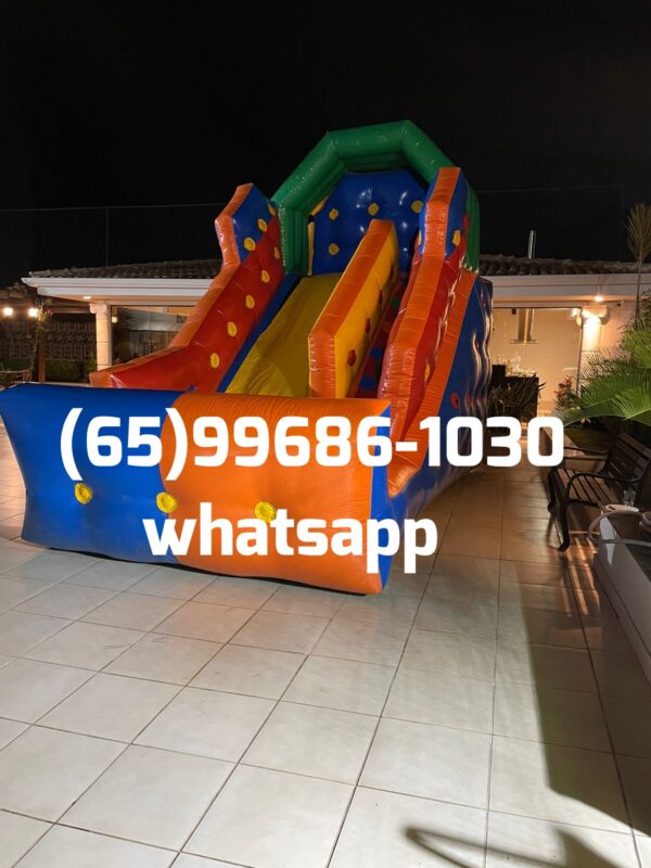 Aluguel de tobogã escorregador inflável Cuiabá
